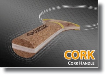 Cork handle